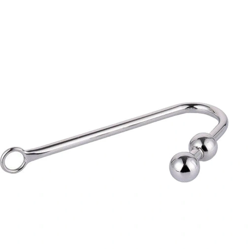 Pleasurable Two 4417 Steel Hook Balls Stainless Anal 0308